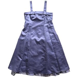 Vintage Purple Flow Women’s Prom Homecoming Dress Size 2-4 Formal Cute Dress